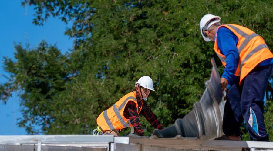 Professional new roof installation services in Riverdale, ND